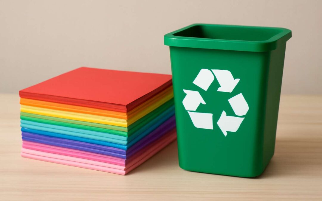 Everything you need to know about can construction paper be recycled and how to reuse it.
