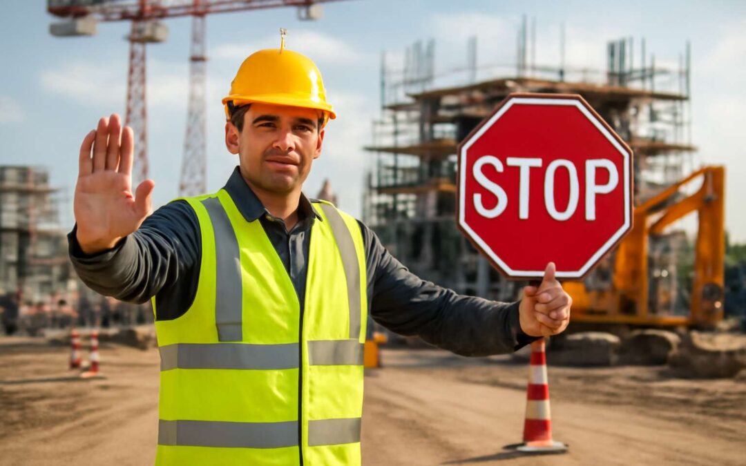 Construction sites stay safer with construction traffic safety officer on duty